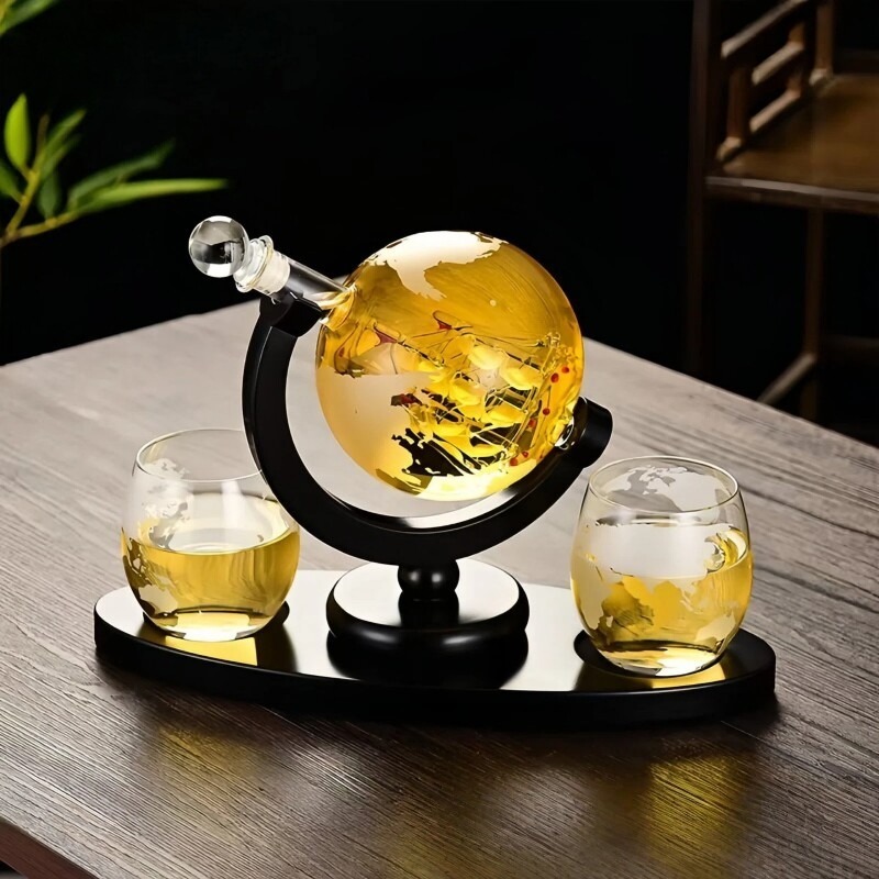 Decanter Globe Set - Декоративный набор для вина в виде