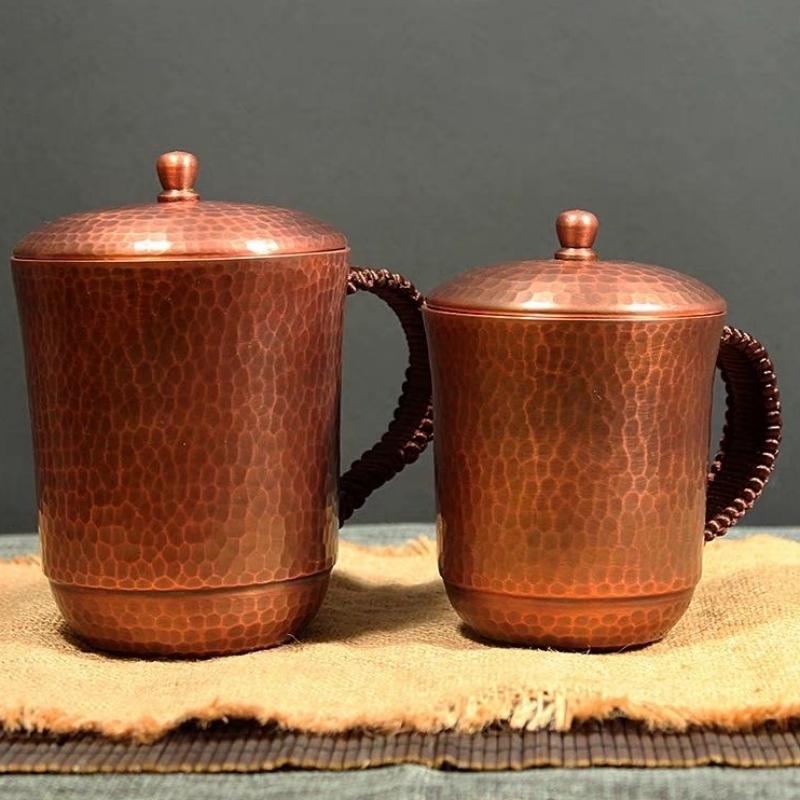 Mule Copper Mug - Винтажная кофейная чашка из чистой меди,