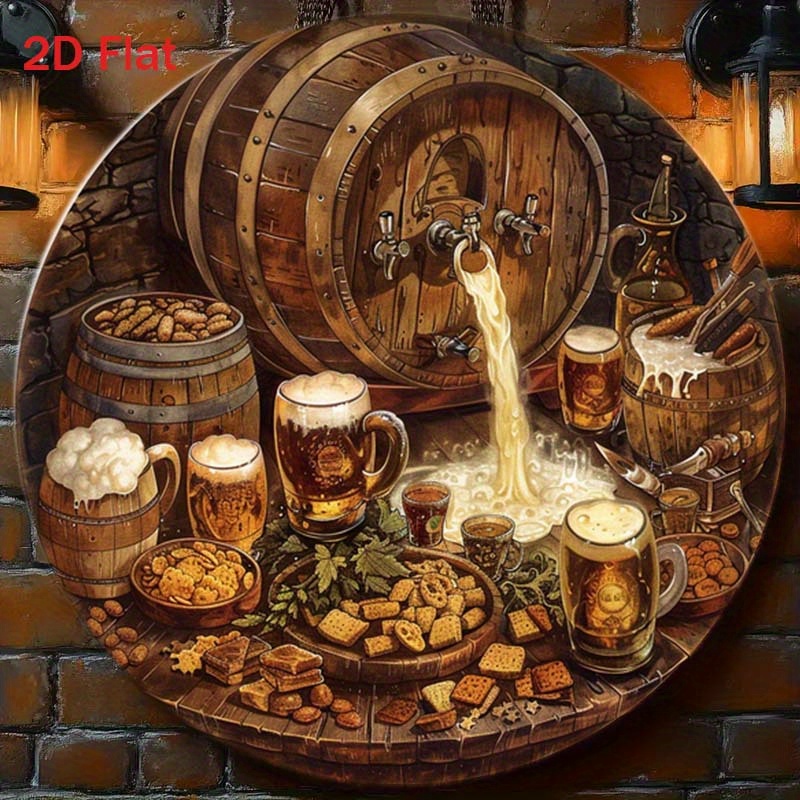 1 шт. круглая 2D плоская алюми – обзор и цена Home Bar Cafe