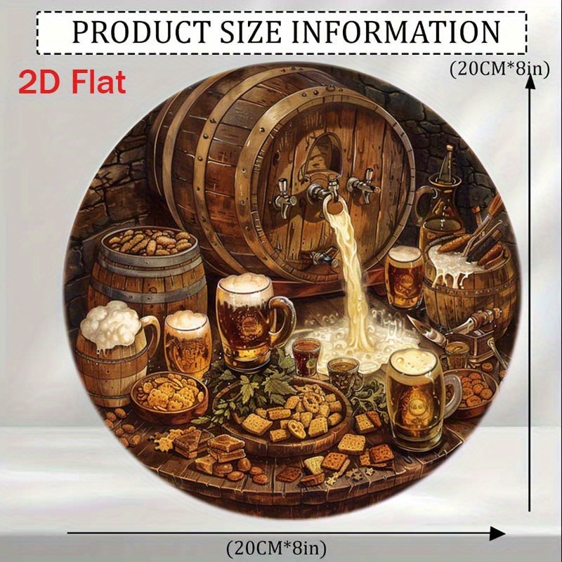 1 шт. круглая 2D плоская алюми – обзор и цена Home Bar Cafe
