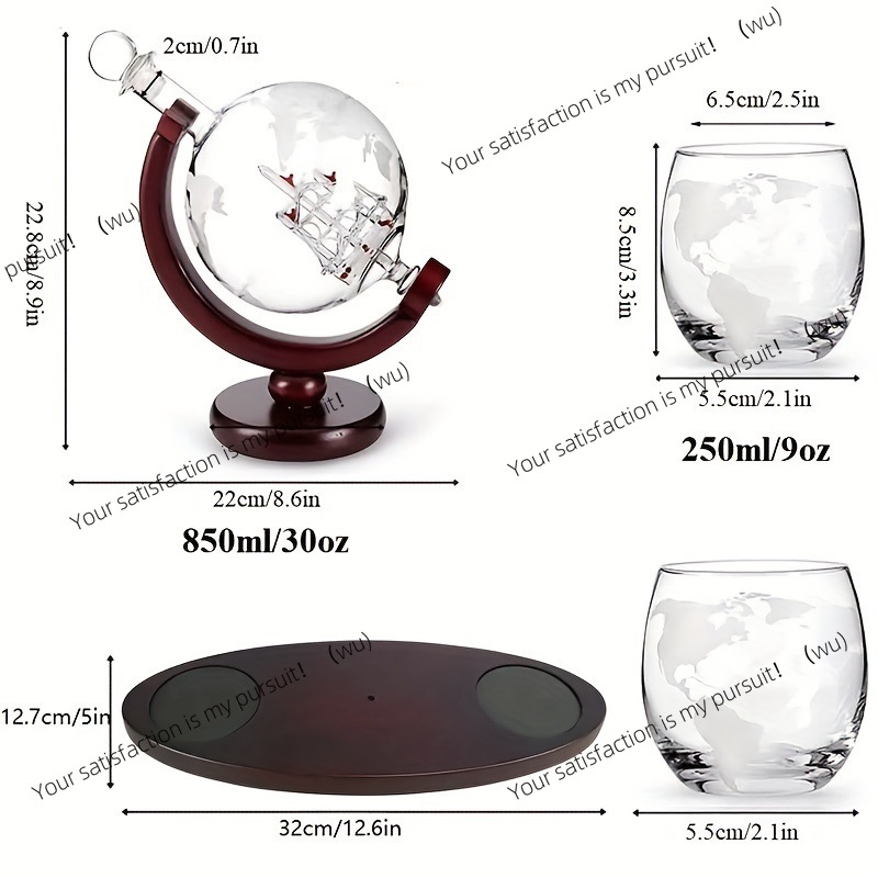 Набор для виски: графин-глобус – обзор и цена Decanter Globe Set